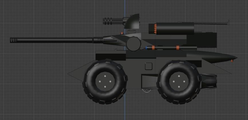 Foxhound AFV 3D model_3