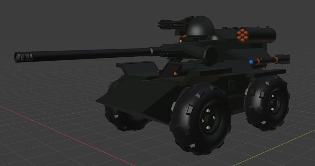 Foxhound AFV 3D model_8