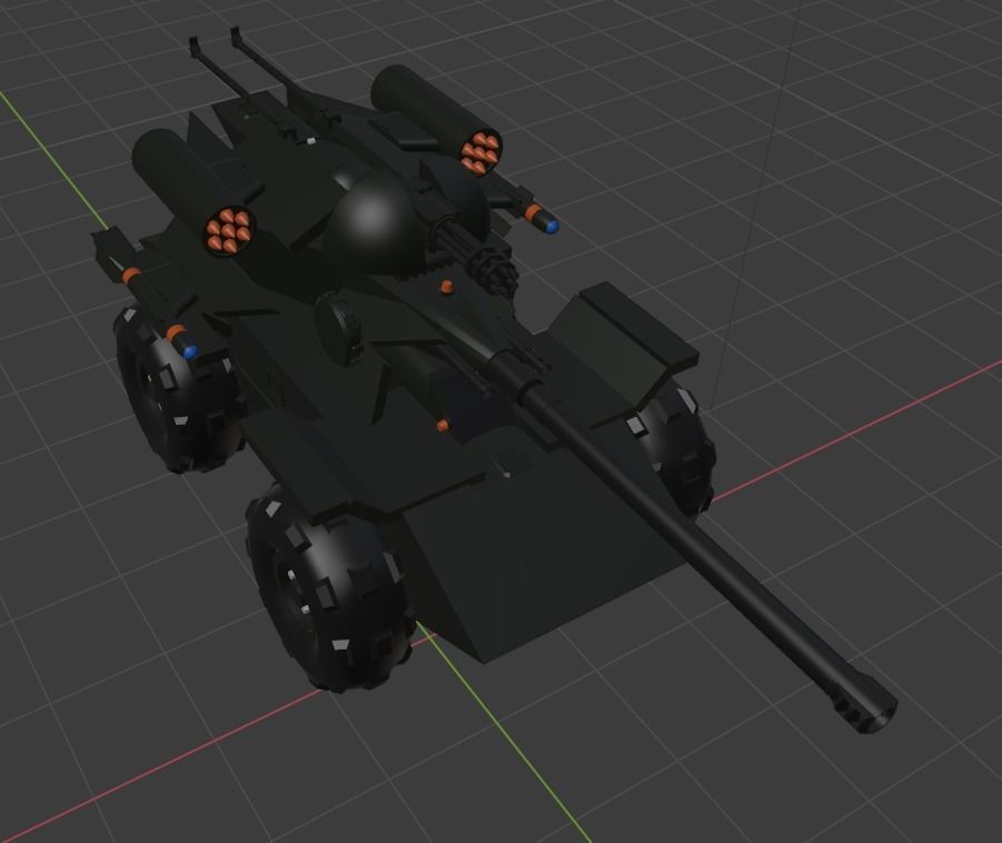 Foxhound AFV 3D model_10