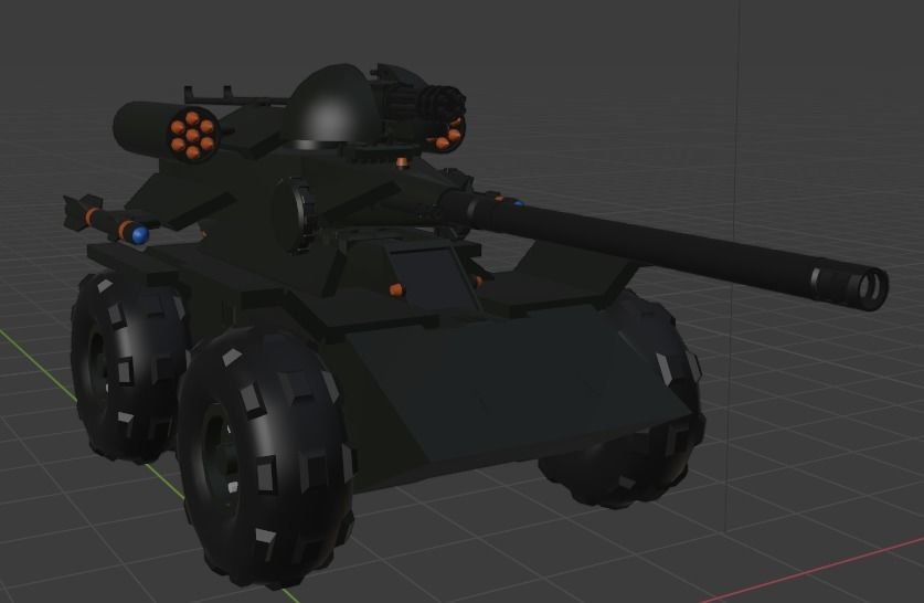 Foxhound AFV 3D model_7