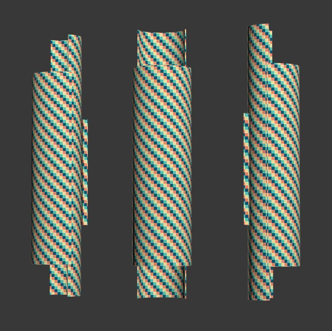 Holly Hunt Flis Sconce  Low-poly 3D model_7