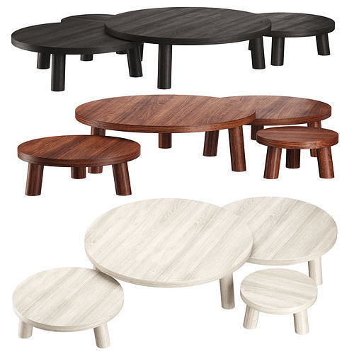 Ash Trifecta Tables by Christian Woo  3D model