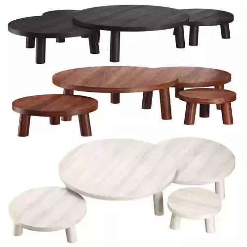 Ash Trifecta Tables by Christian Woo  3D model