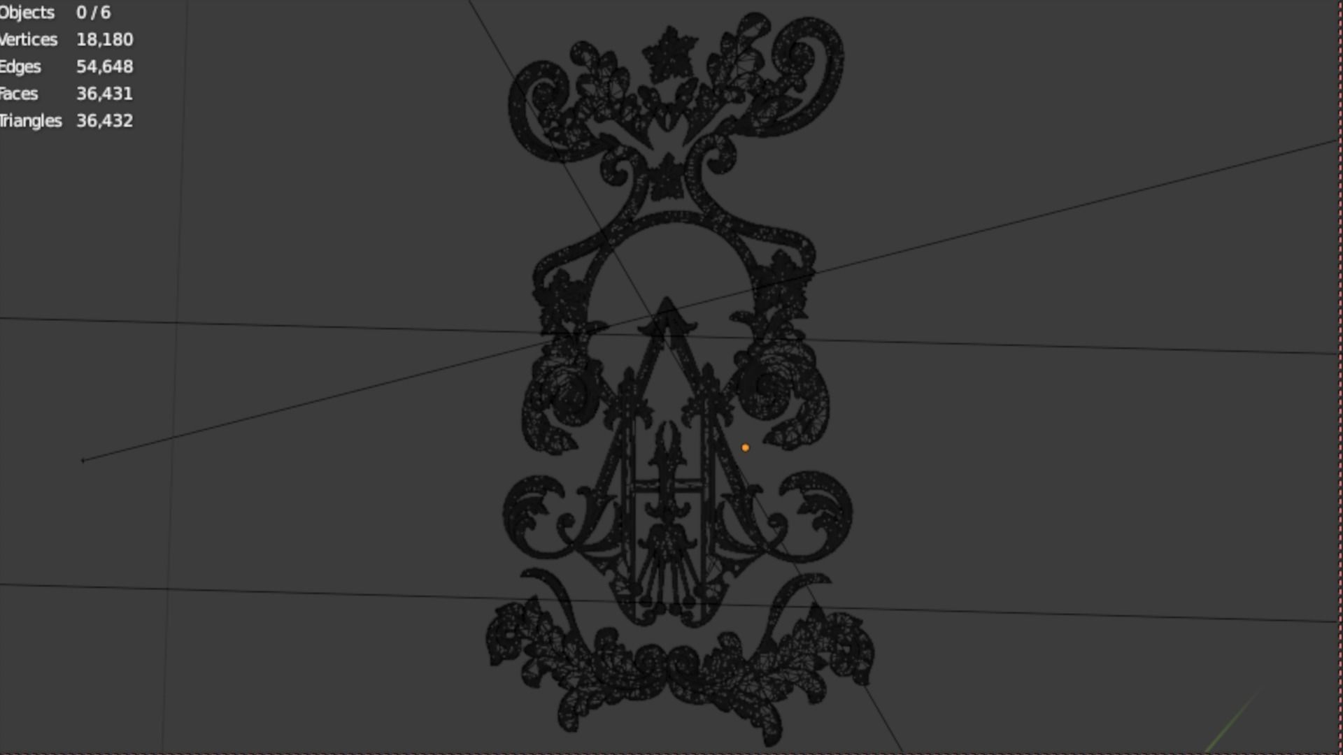 Classic decor ornament 46 3D print model_6