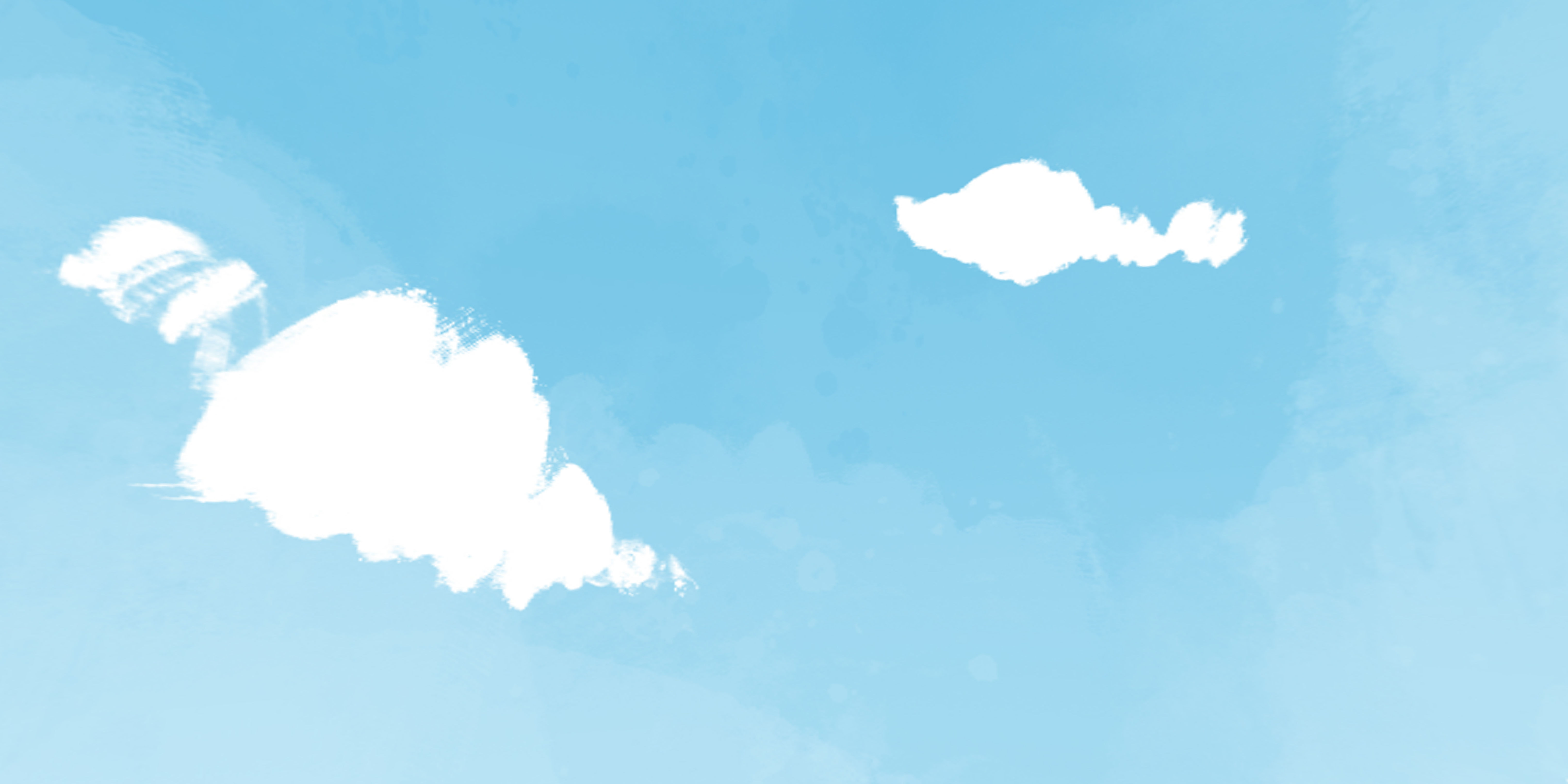 HDRI Panoramic Sky - 360 - cartoon sky Low-poly 3D model_1