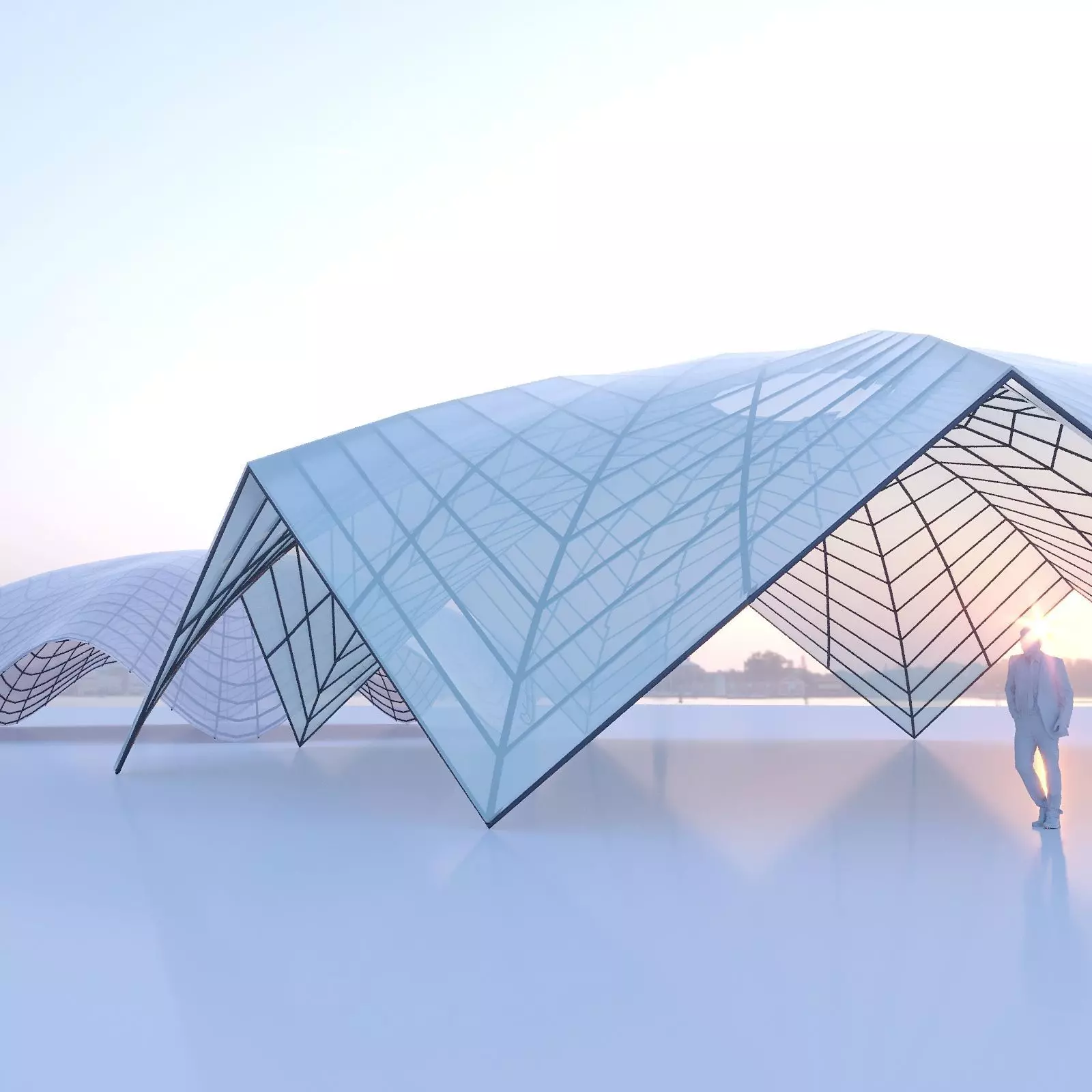 Parametric circle stand 3D model_0