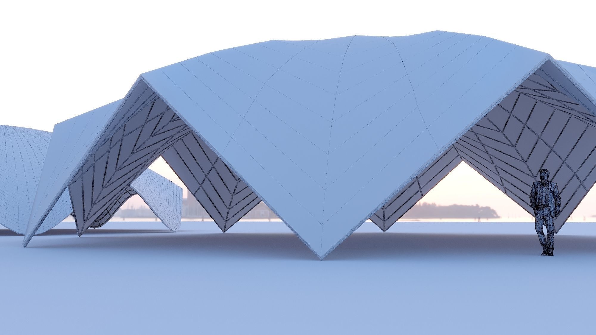 Parametric circle stand 3D model_10