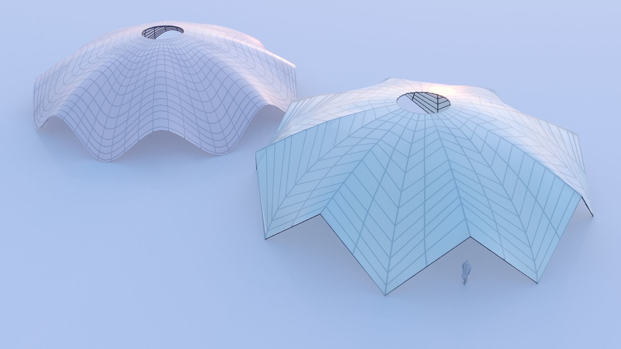 Parametric circle stand 3D model_6