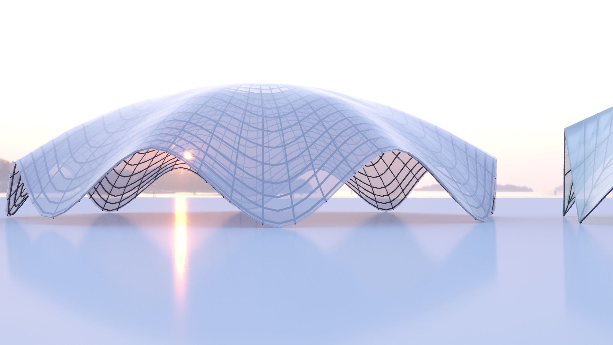 Parametric circle stand 3D model_2