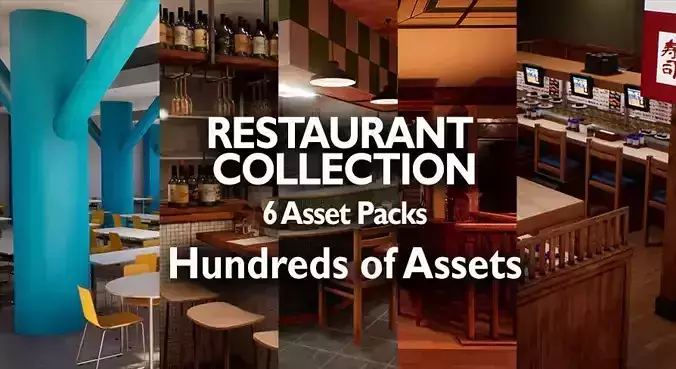 Restaurant Collection - 7 packs for HALF PRICE 