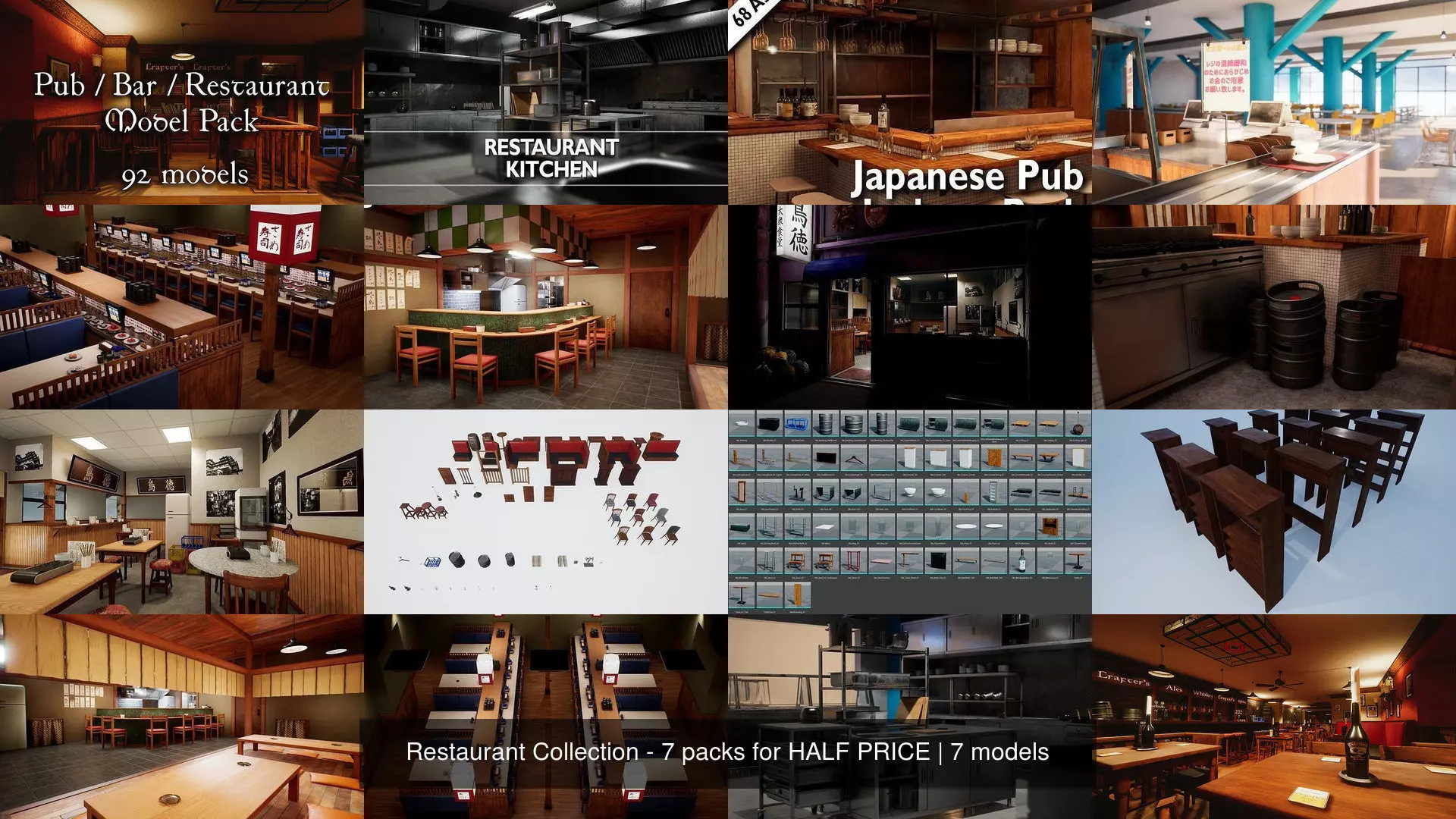 Restaurant Collection - 7 packs for HALF PRICE _4