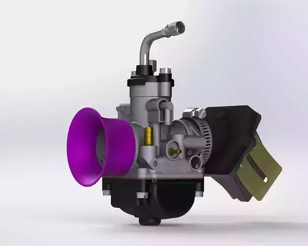 Carburetor Dell Orto 3D print model