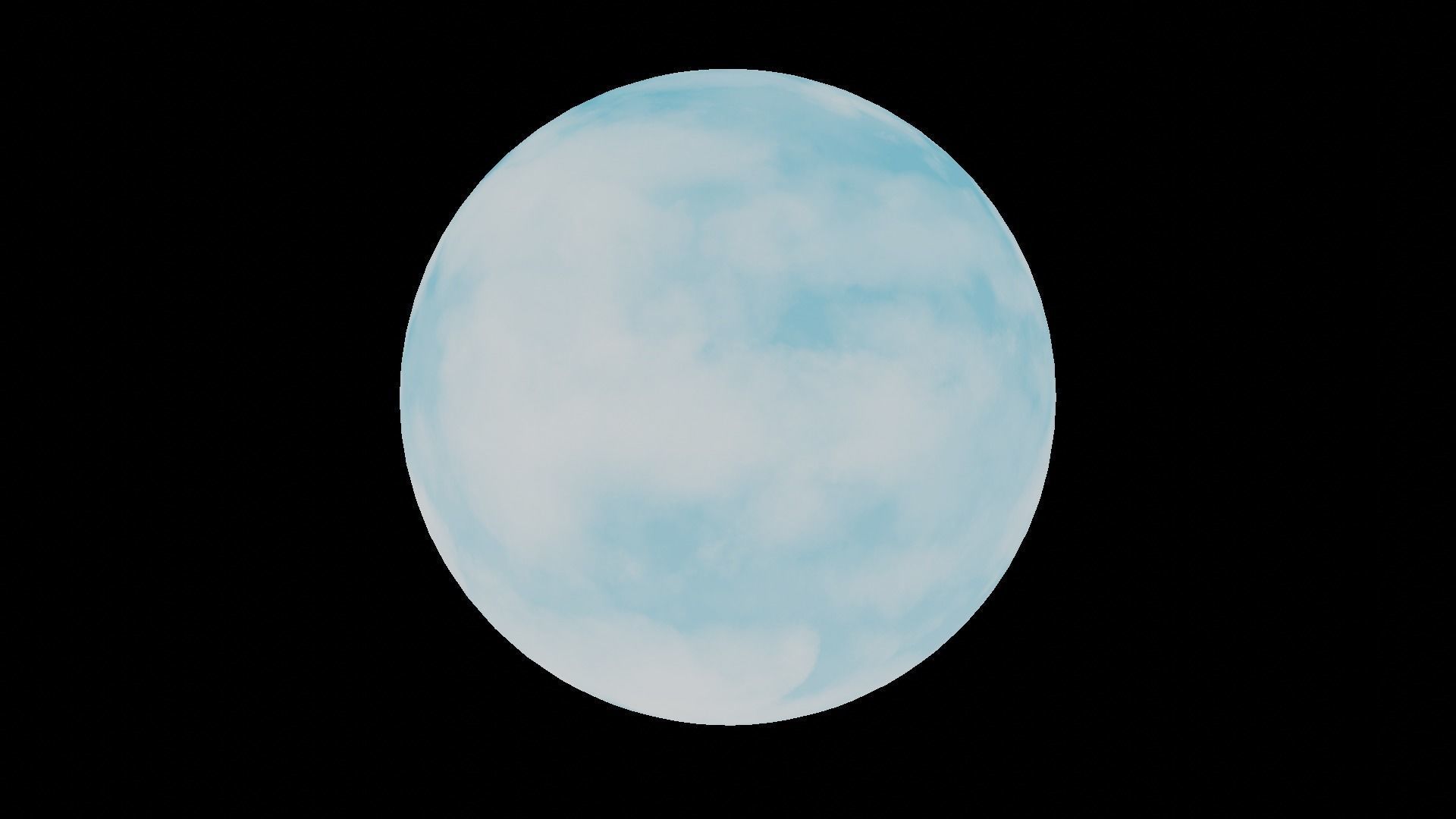 HDRI Panoramic Sky - 360 - paradise light  Low-poly 3D model_9