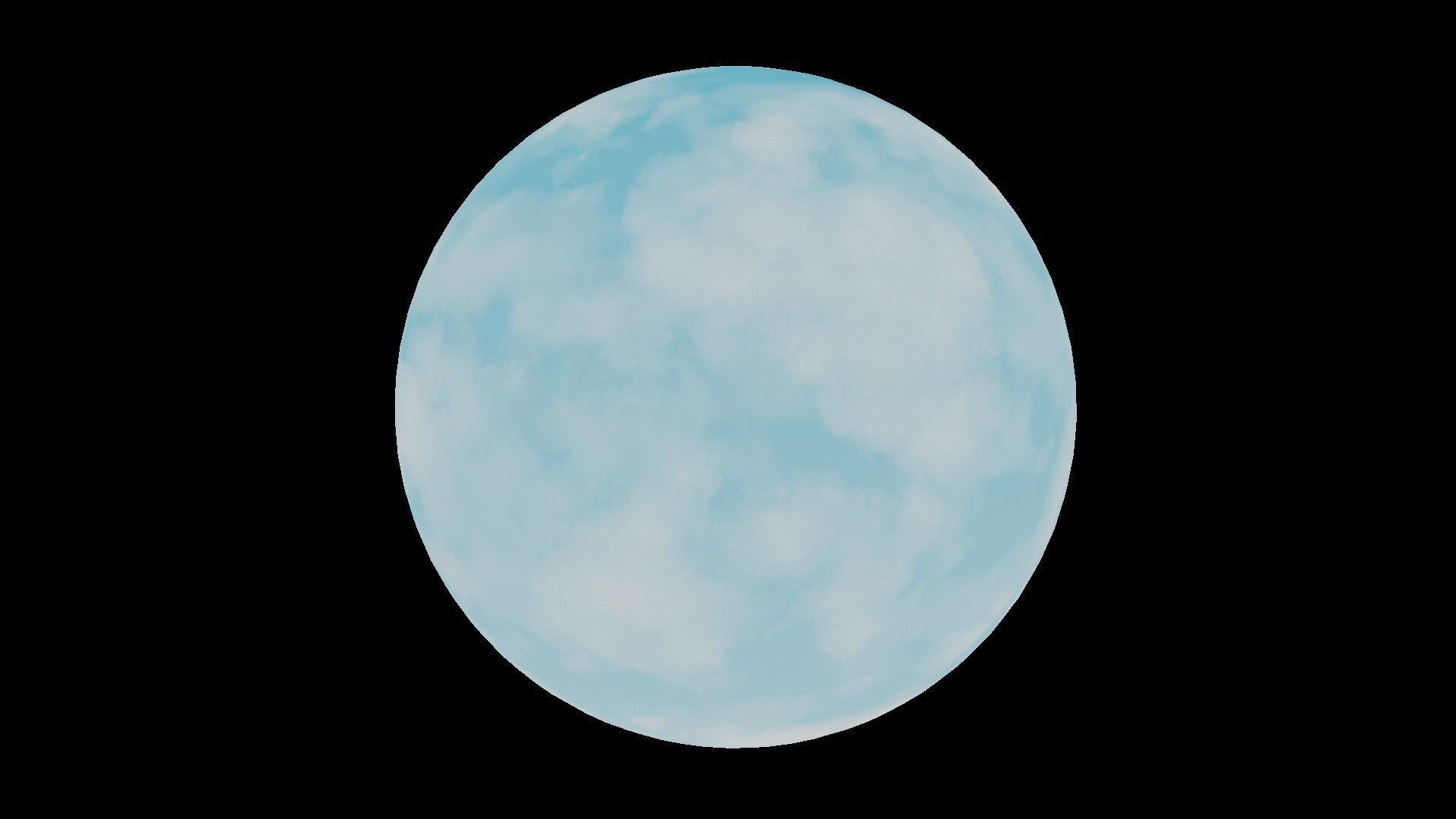 HDRI Panoramic Sky - 360 - paradise light  Low-poly 3D model_11