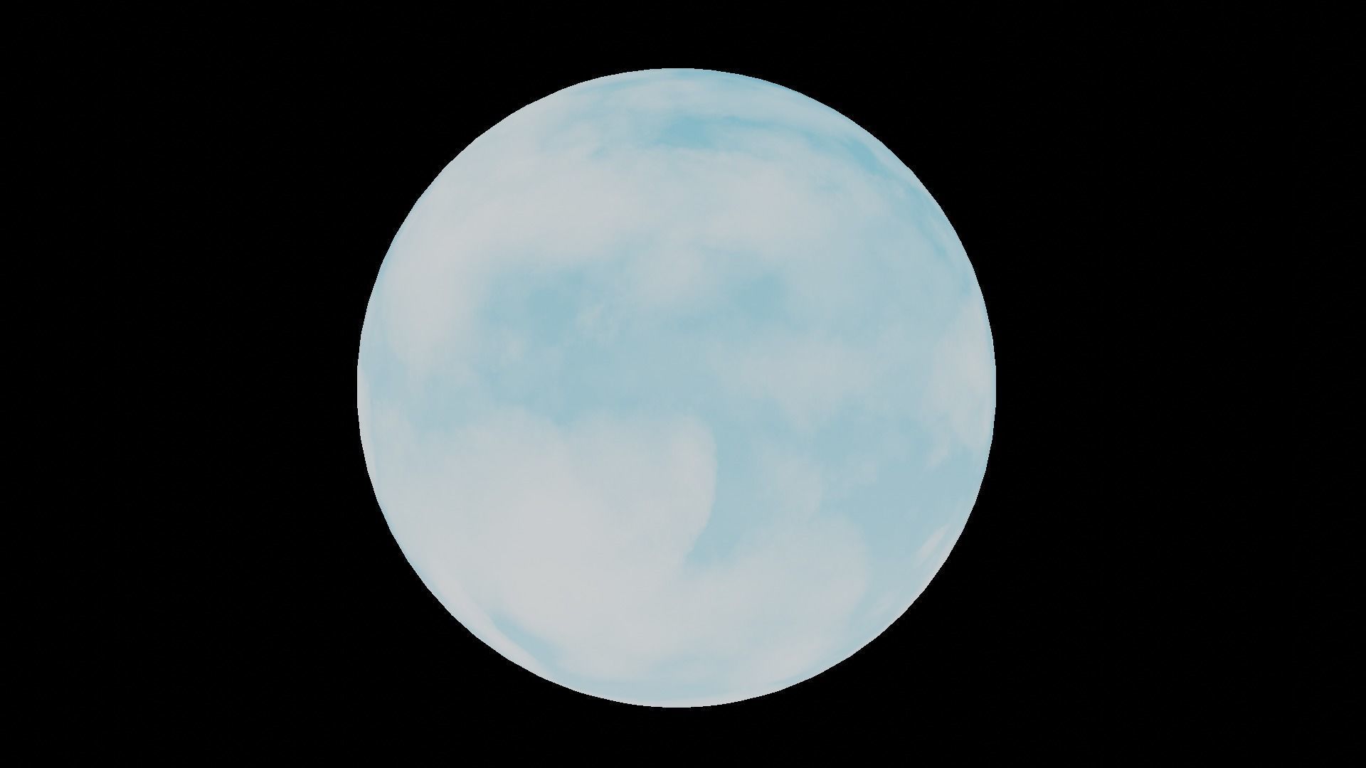 HDRI Panoramic Sky - 360 - paradise light  Low-poly 3D model_13