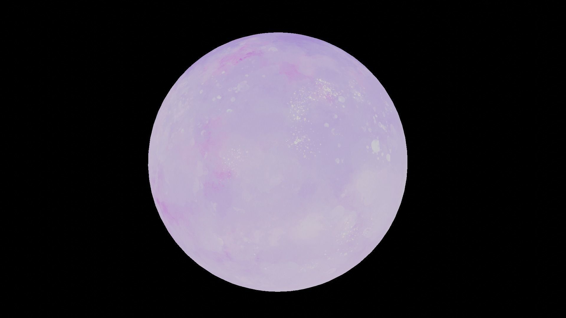 HDRI Panoramic Sky - 360 - magic purple night Low-poly 3D model_14