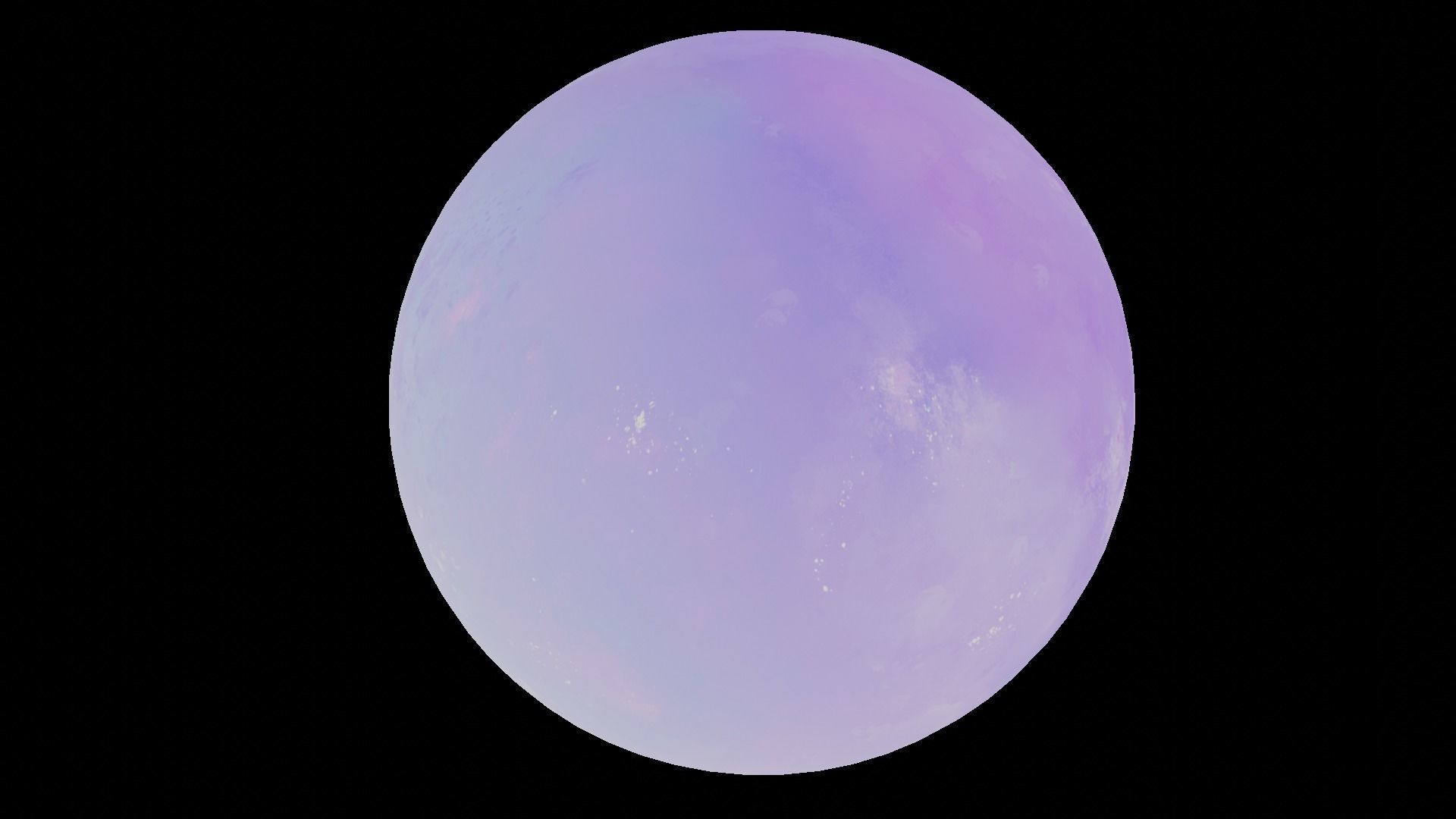 HDRI Panoramic Sky - 360 - magic purple night Low-poly 3D model_8