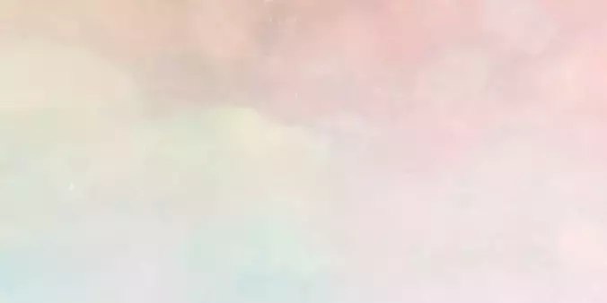 HDRI Panoramic Sky - 360 - rainbow sky Low-poly 3D model