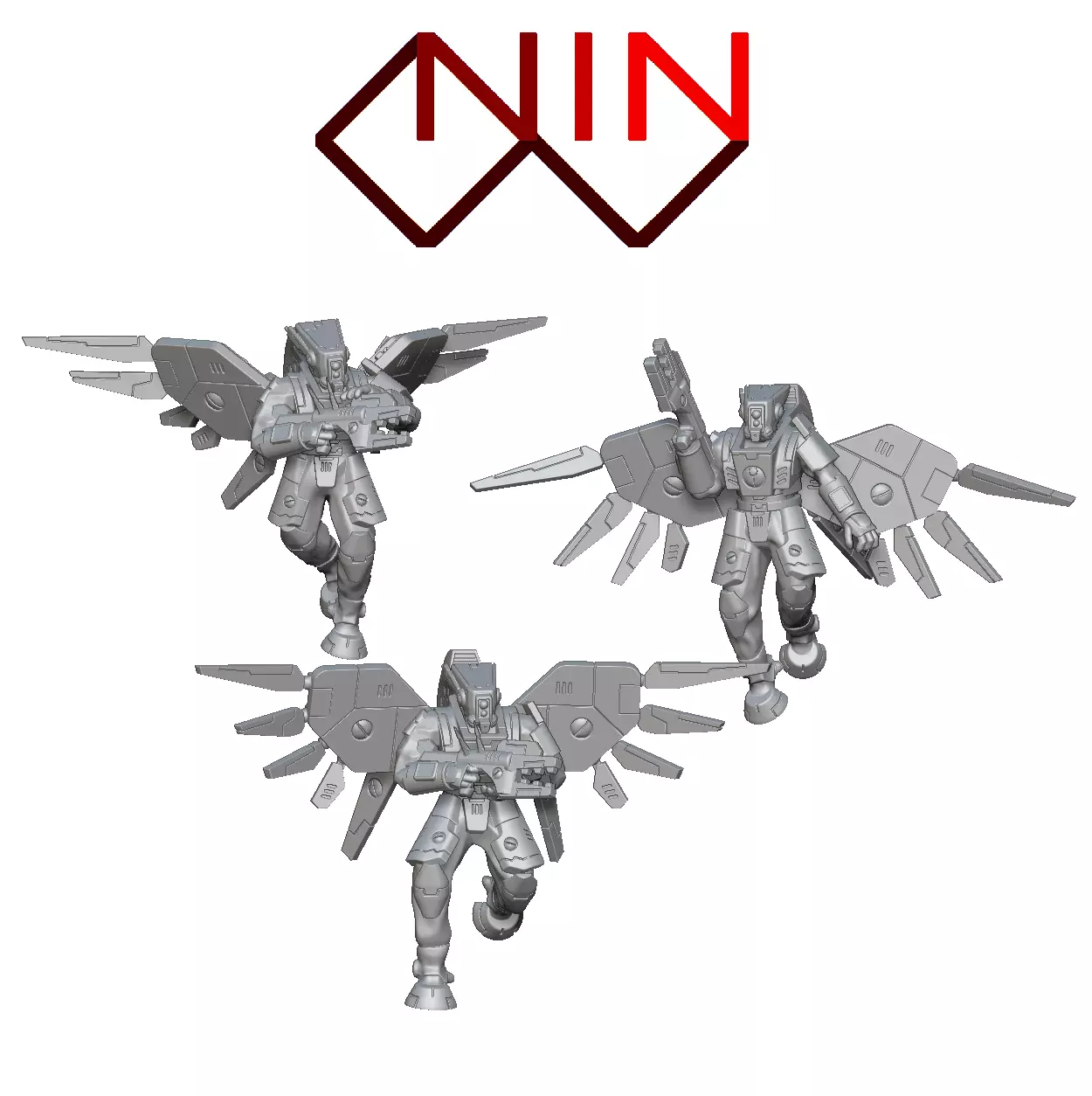 Flying Fish Team 3D print model_0