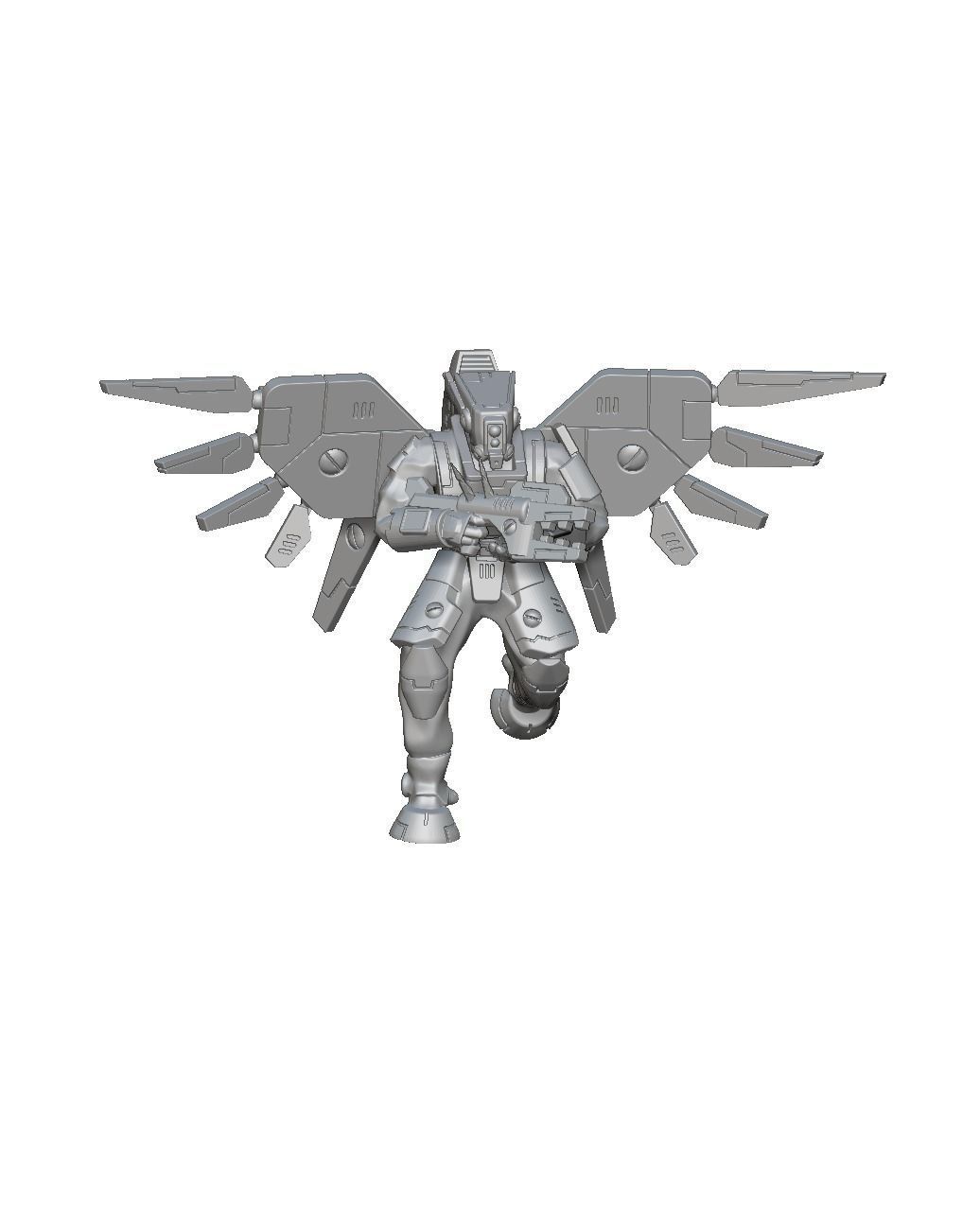 Flying Fish Team 3D print model_3