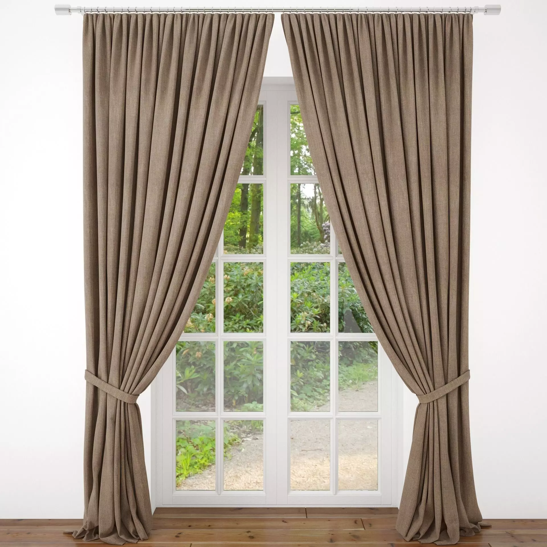 Curtain curtains 3D model