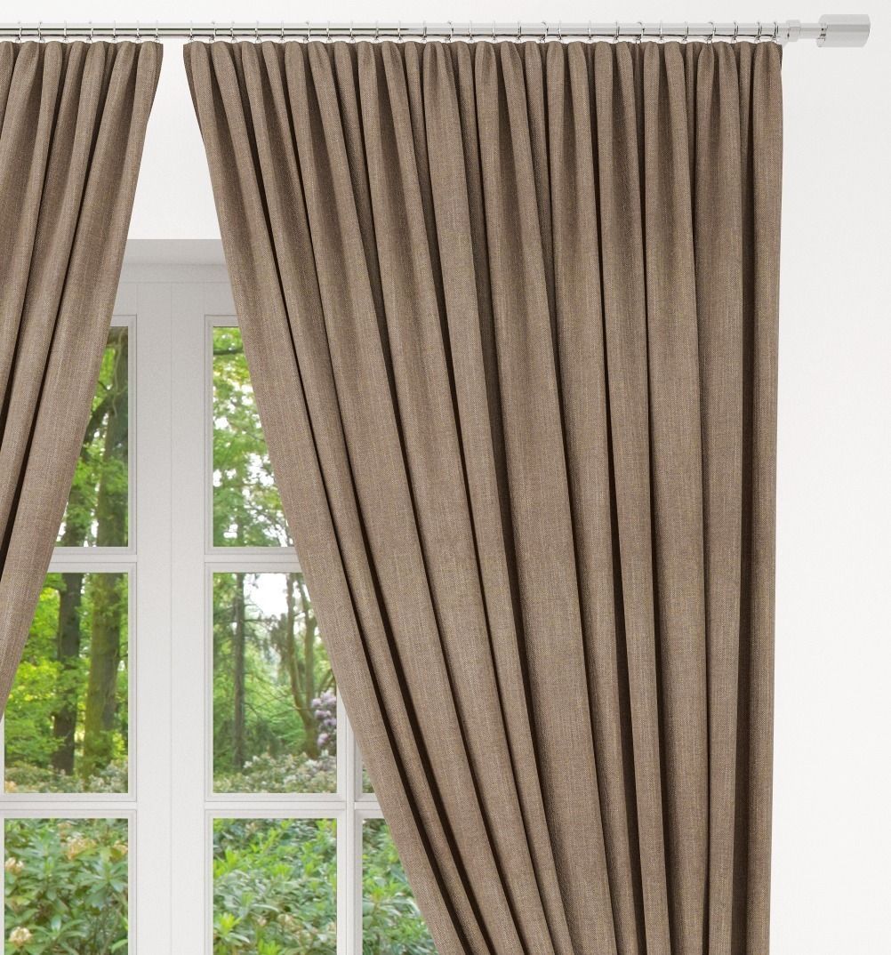 Curtain curtains 3D model_1