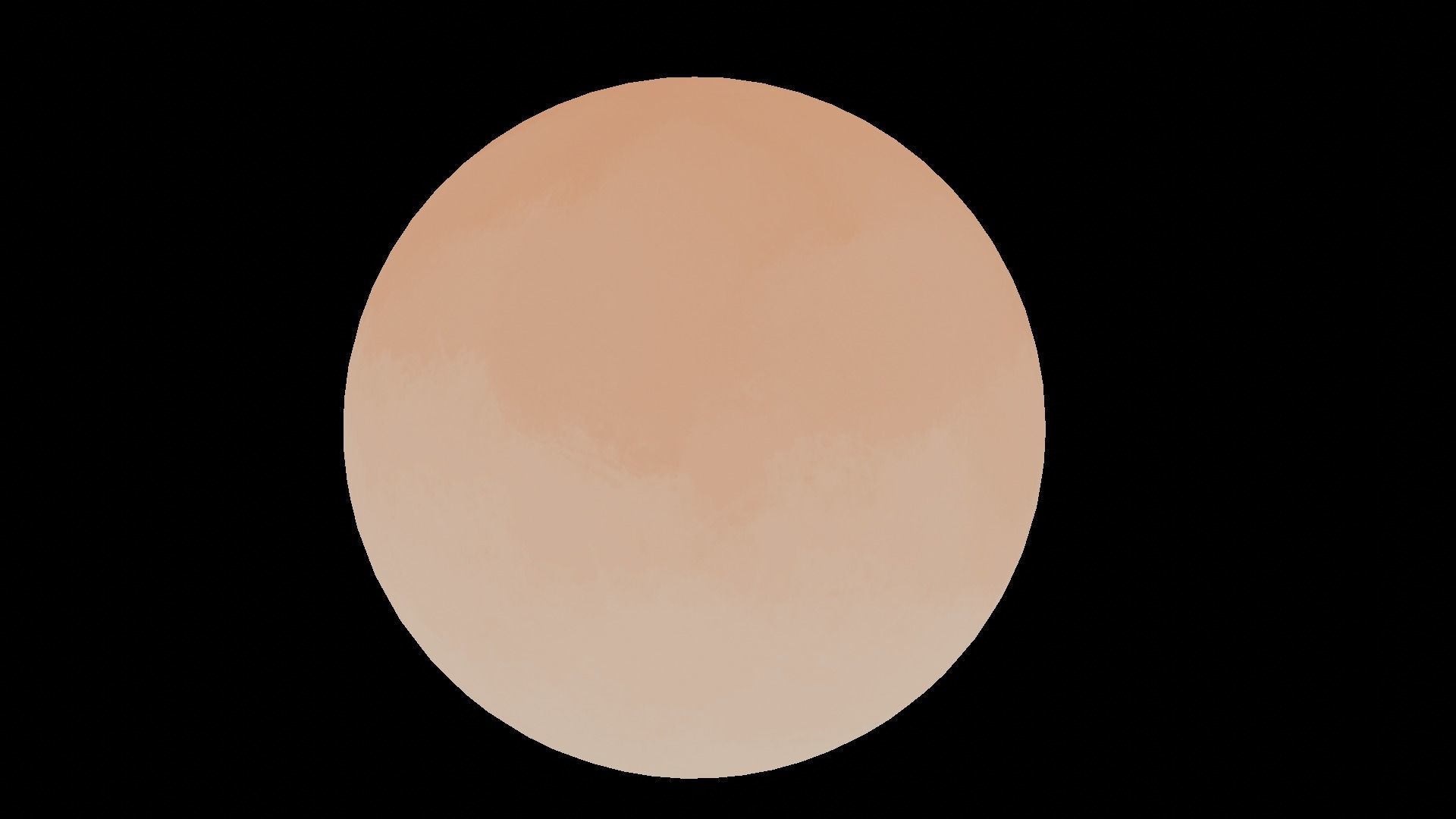 HDRI Panoramic Sky - 360 - simple sunset  Low-poly 3D model_6