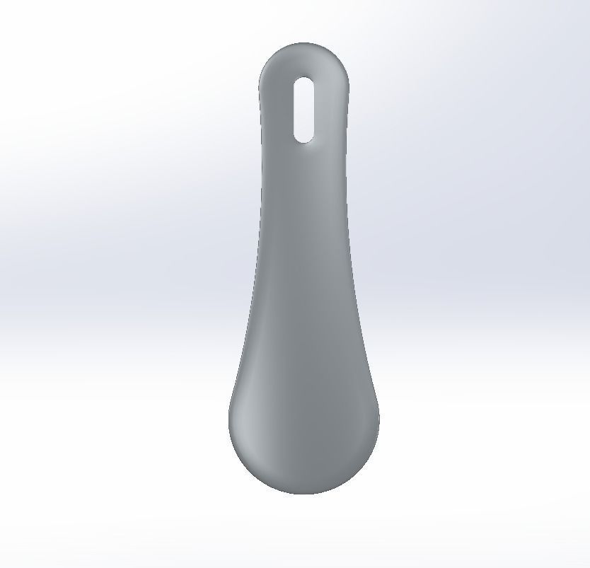 Shoe puller 3D print model_3