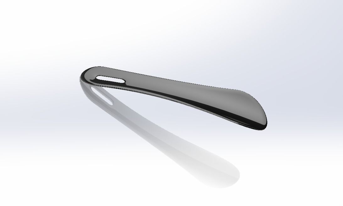 Shoe puller 3D print model_2