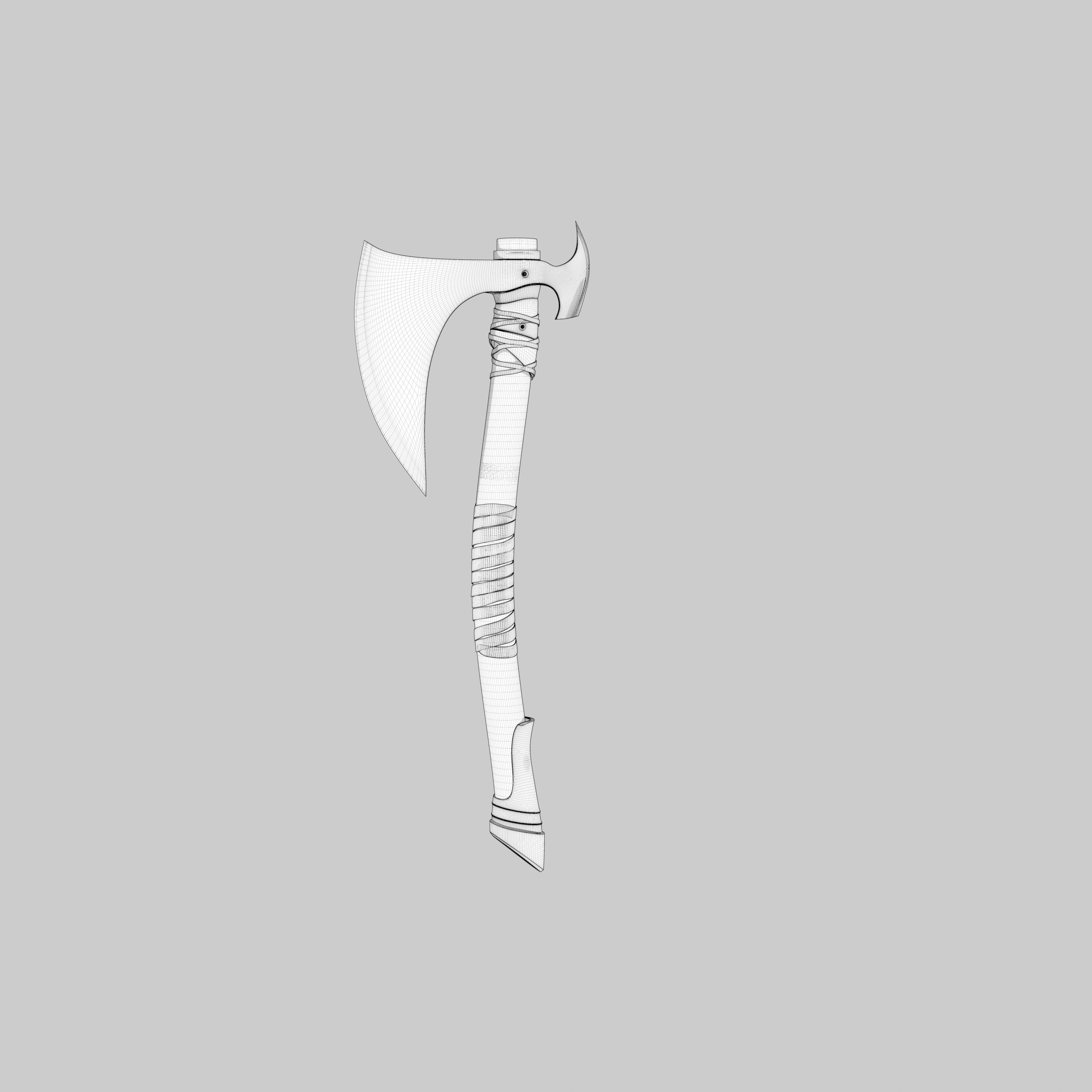 Axe Concept 3D 3D model_6