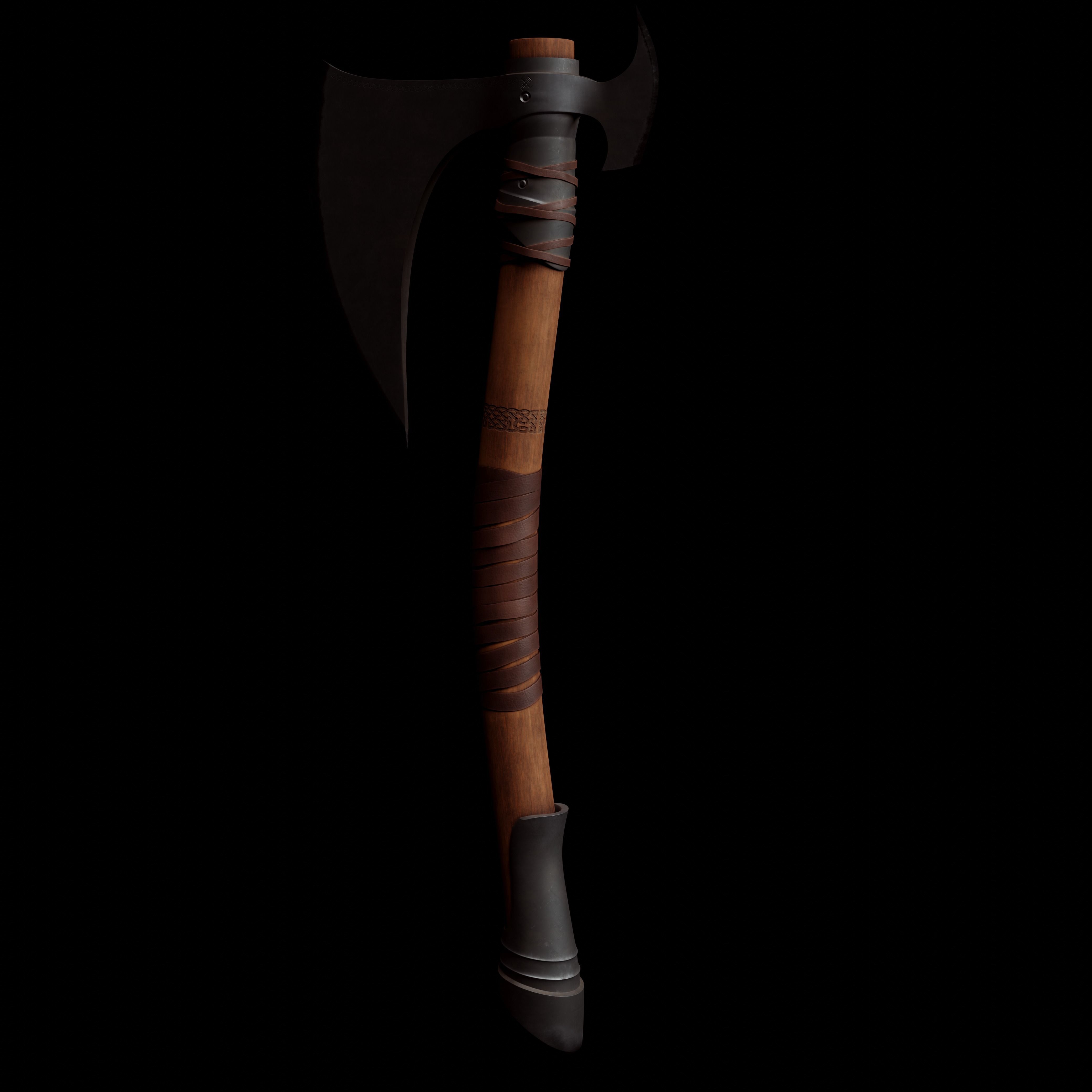 Axe Concept 3D 3D model_5