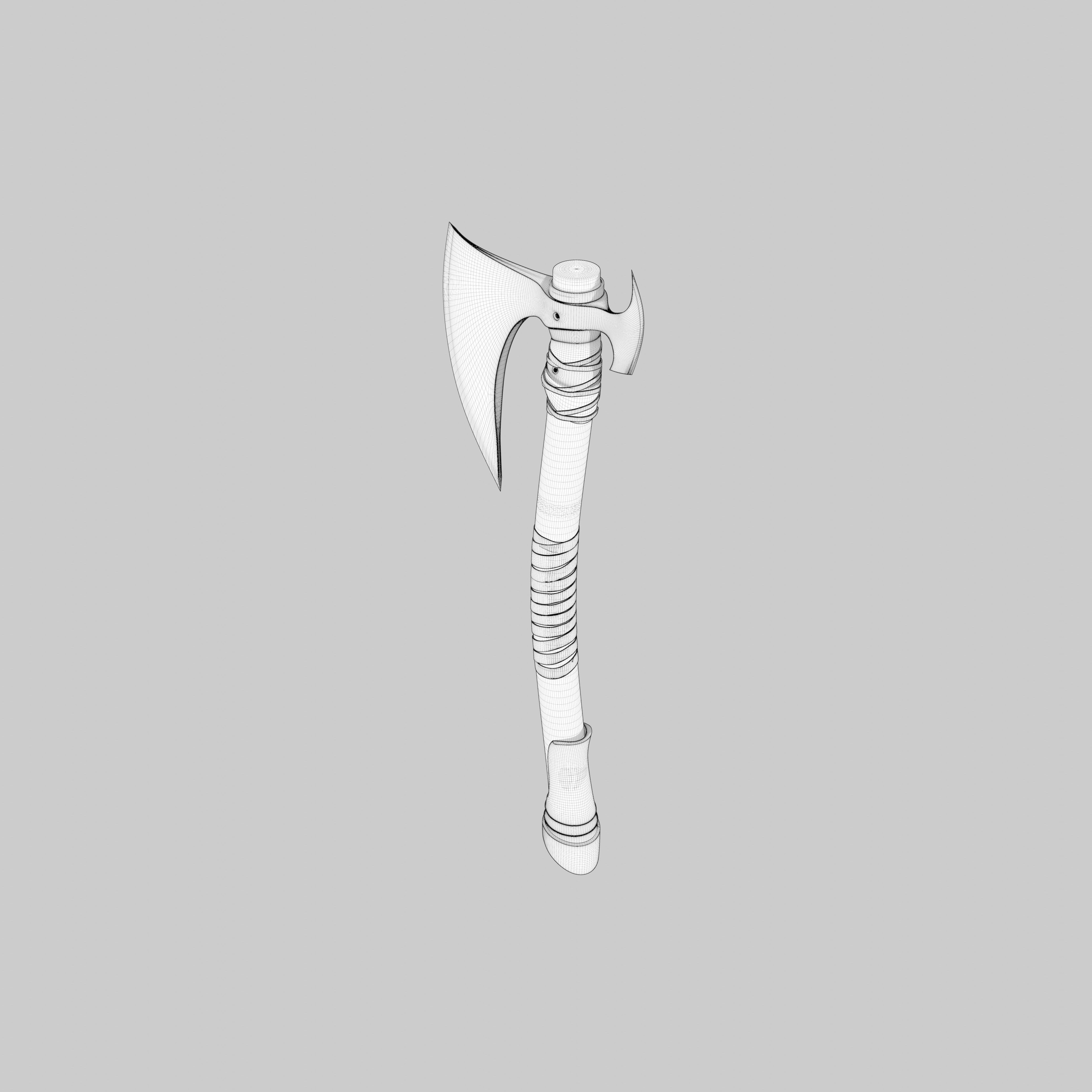 Axe Concept 3D 3D model_7