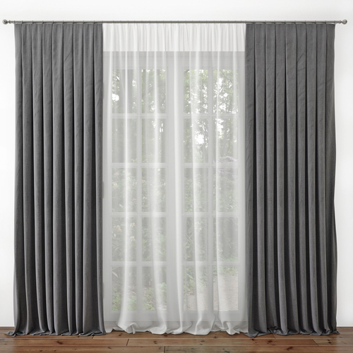 Curtain blackout curtains