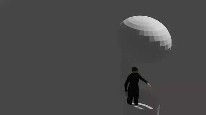 This is an air balloon animation