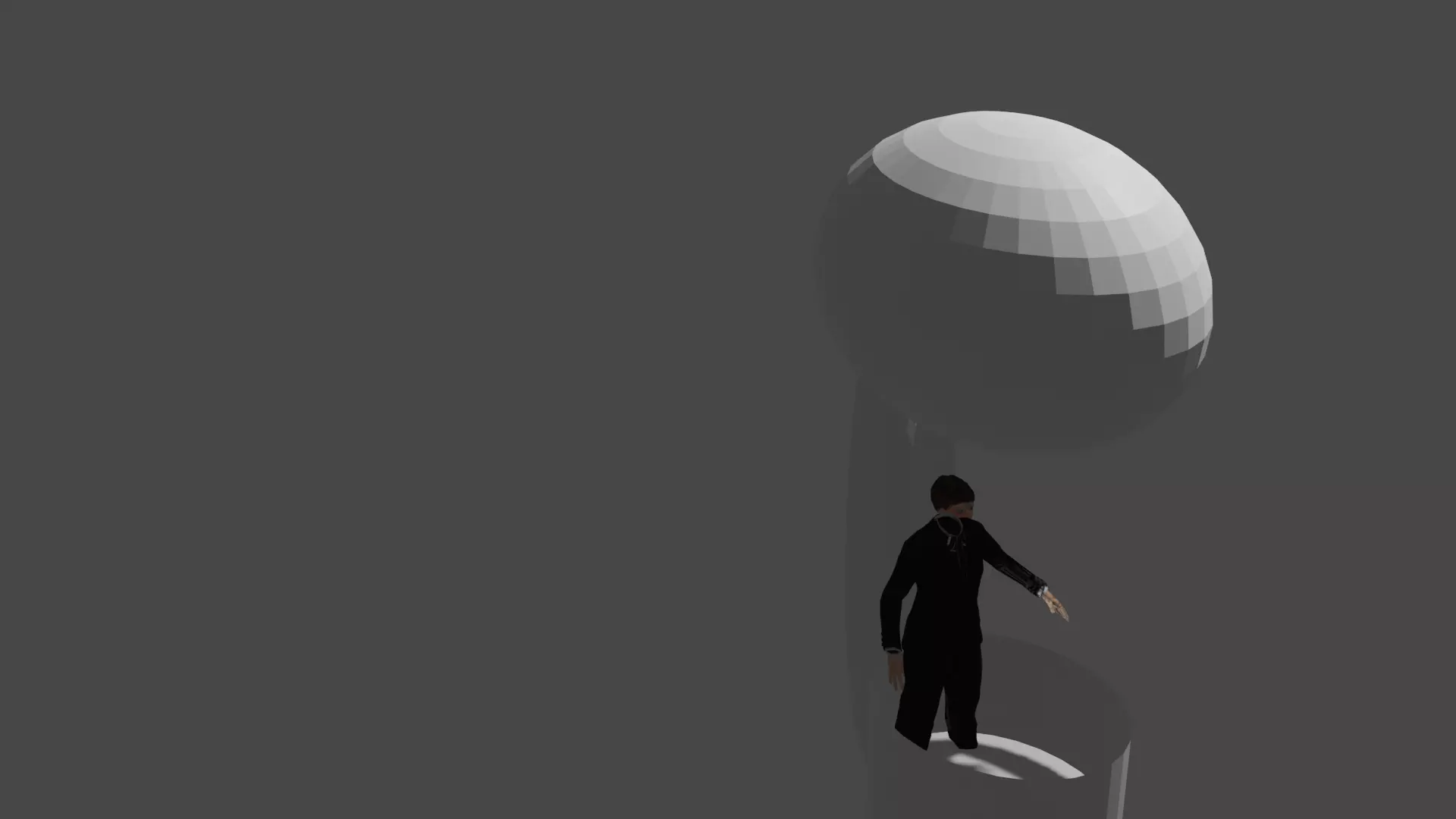 This is an air balloon animation Free 3D model