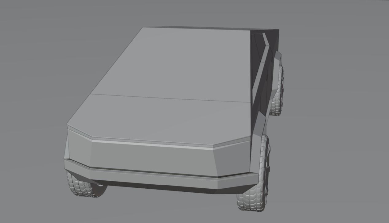 Tesla Cybertruck 2022 3D model_7
