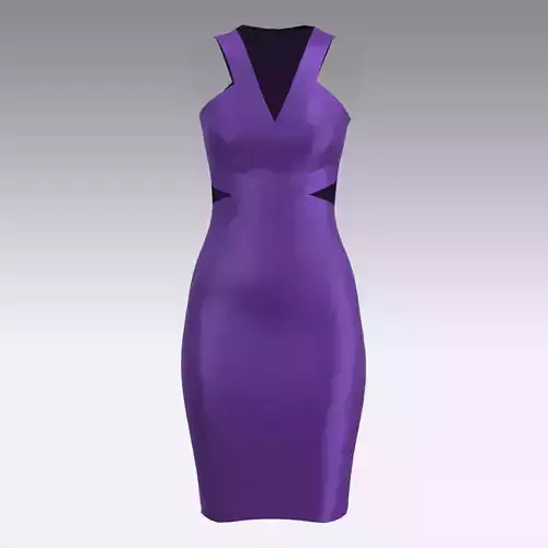 DRESS DRESS PURPLE