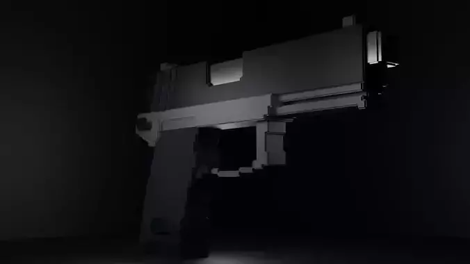 voxel pistol