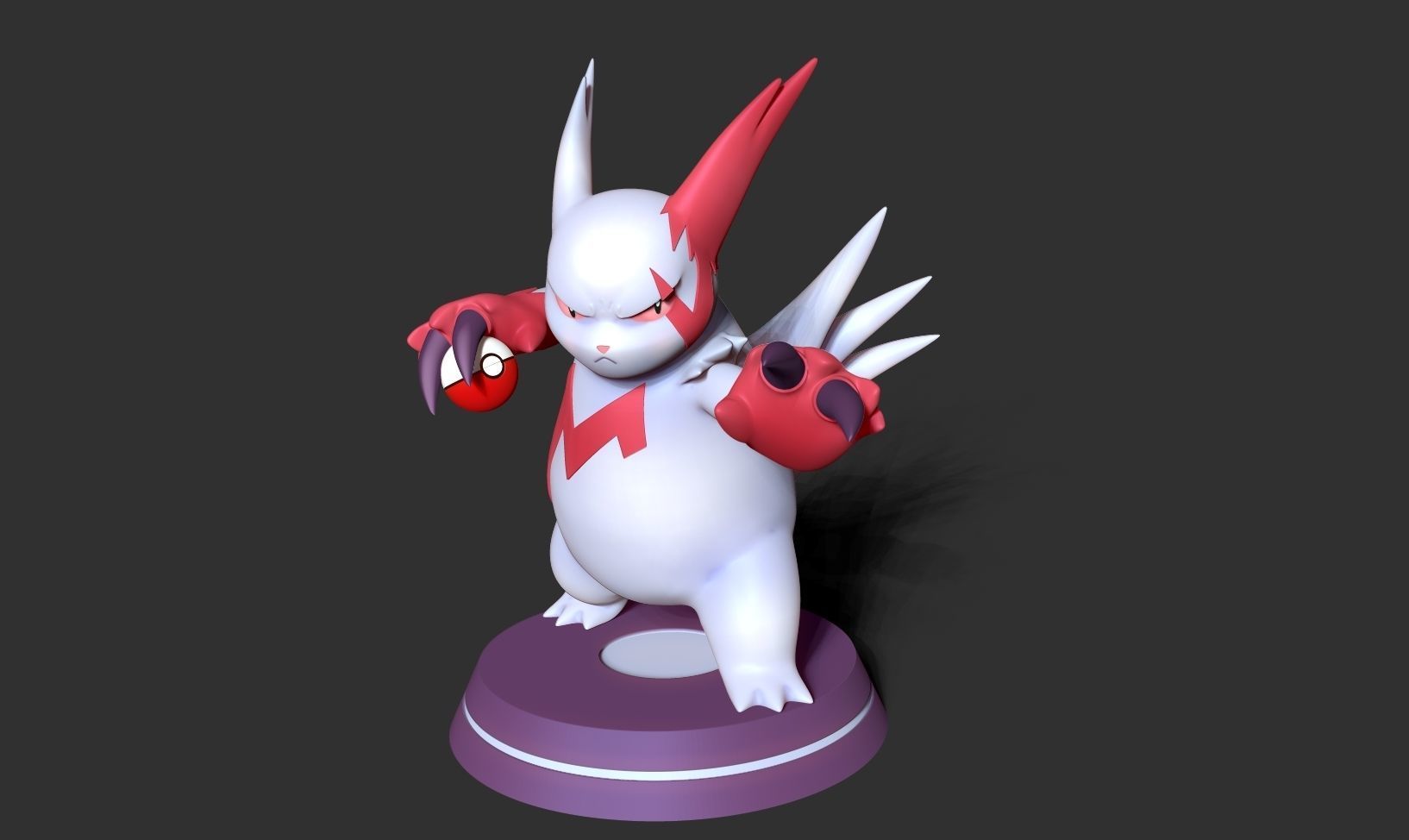 Zangoose - Pokemon Fanart 3D print model_18