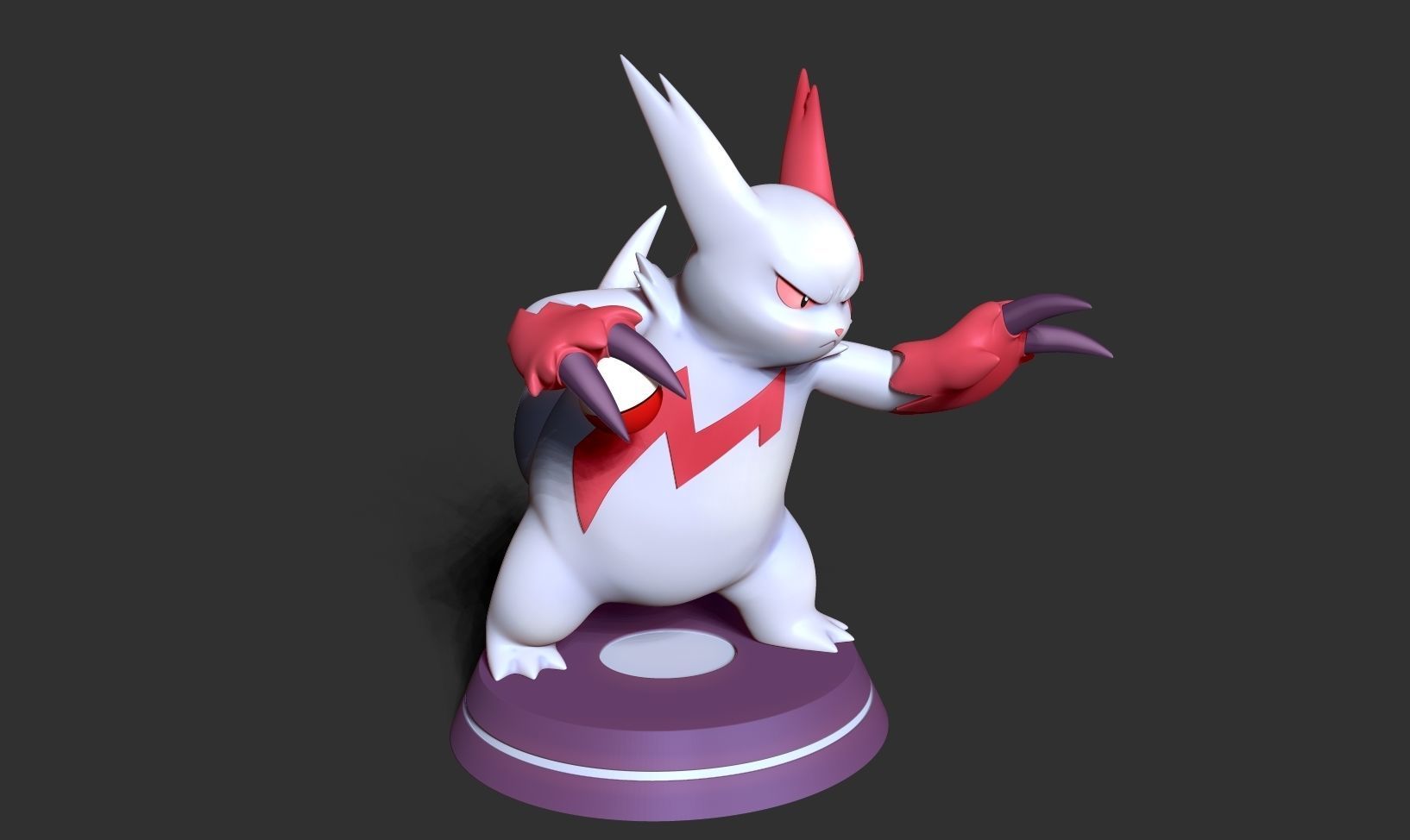 Zangoose - Pokemon Fanart 3D print model_14