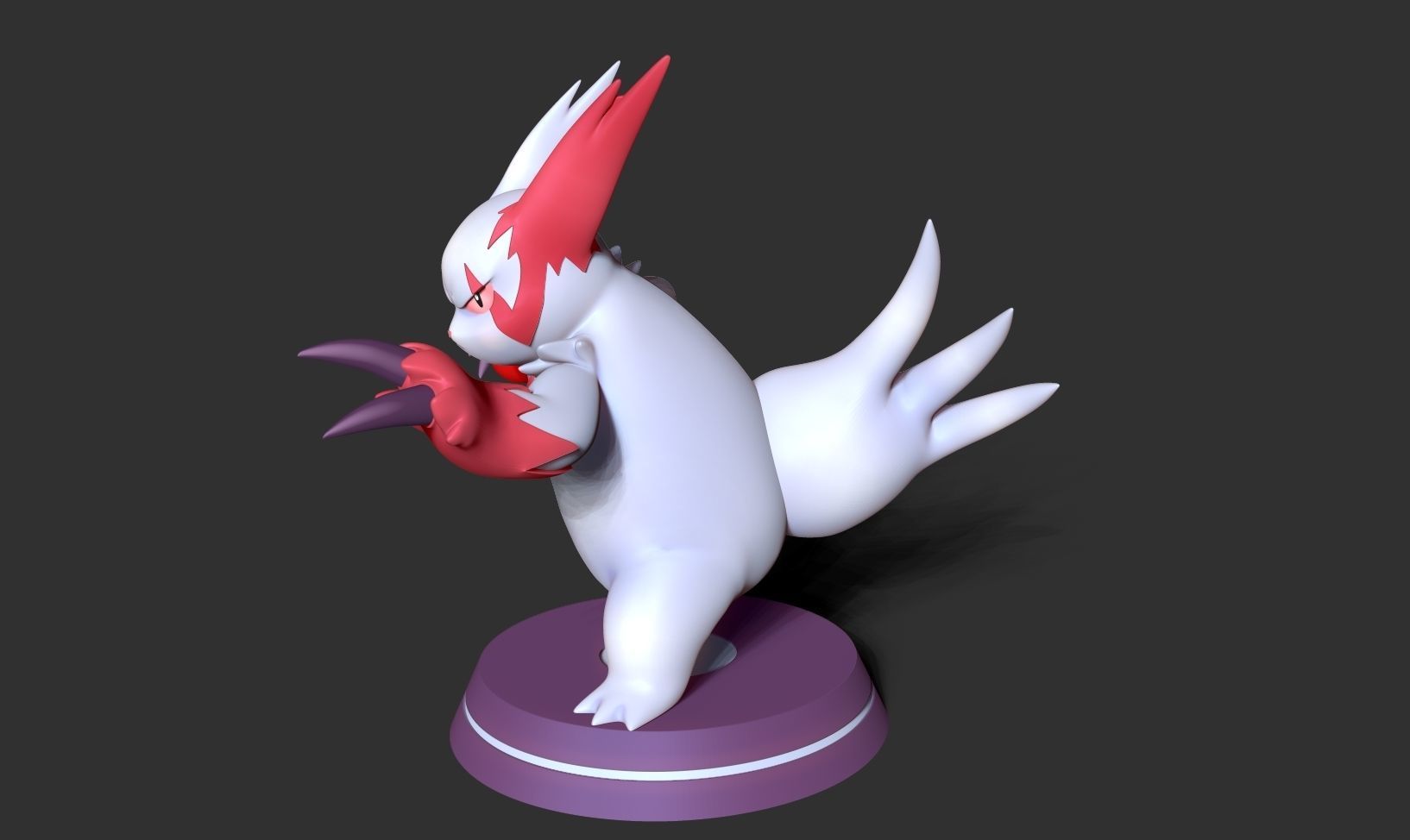 Zangoose - Pokemon Fanart 3D print model_16
