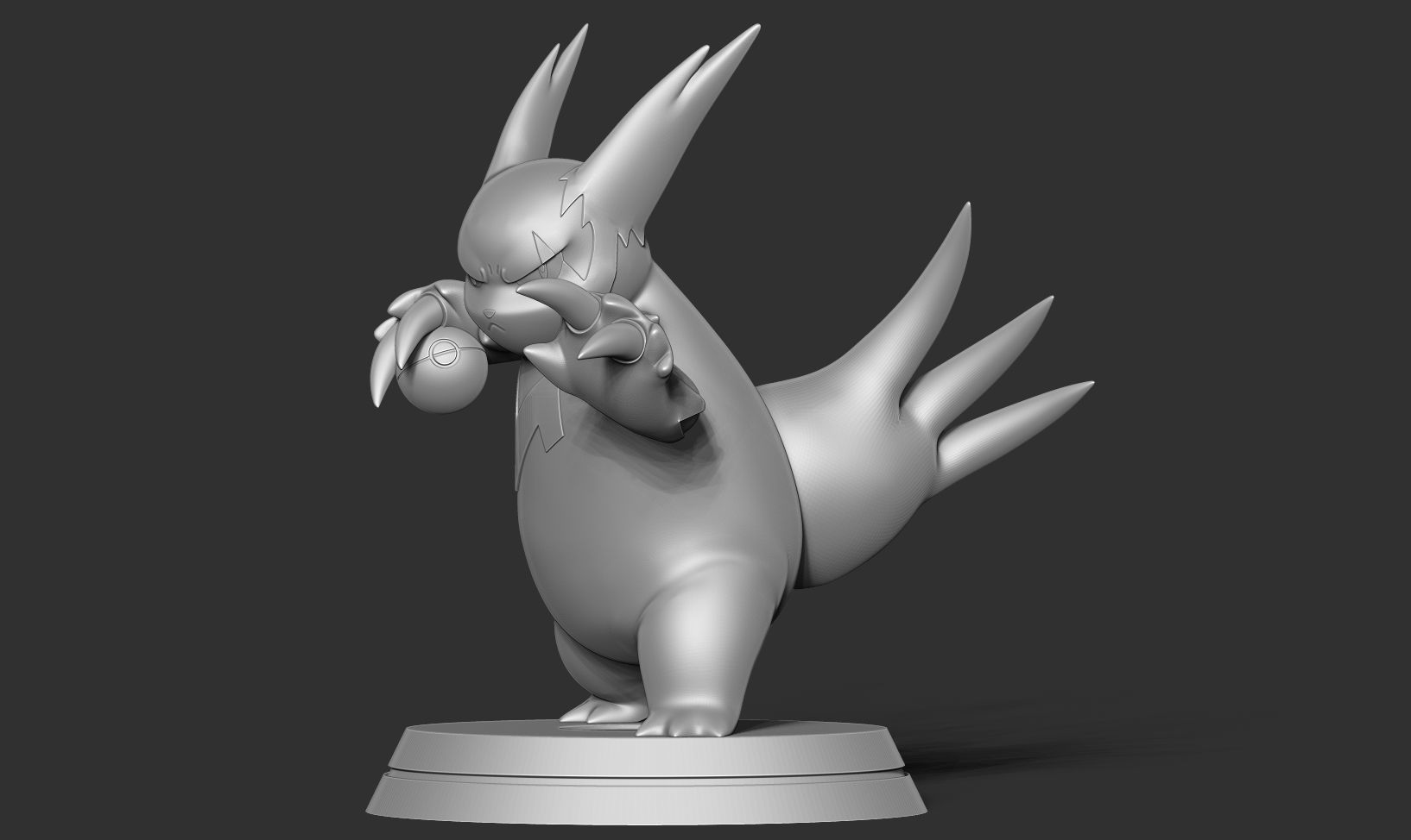 Zangoose - Pokemon Fanart 3D print model_10