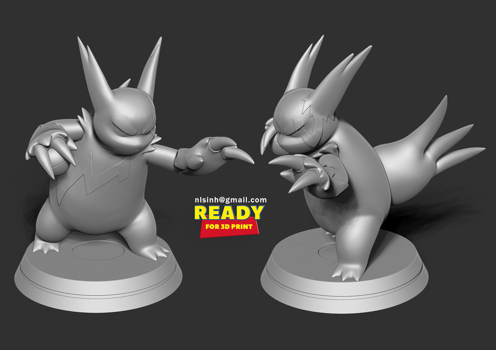 Zangoose - Pokemon Fanart 3D print model_4