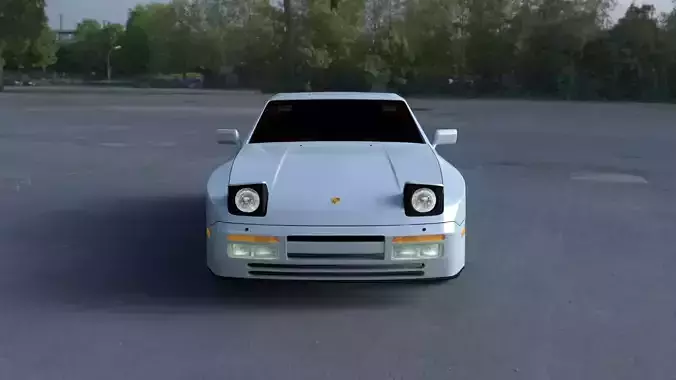 Porsche 944 S2 HDRI