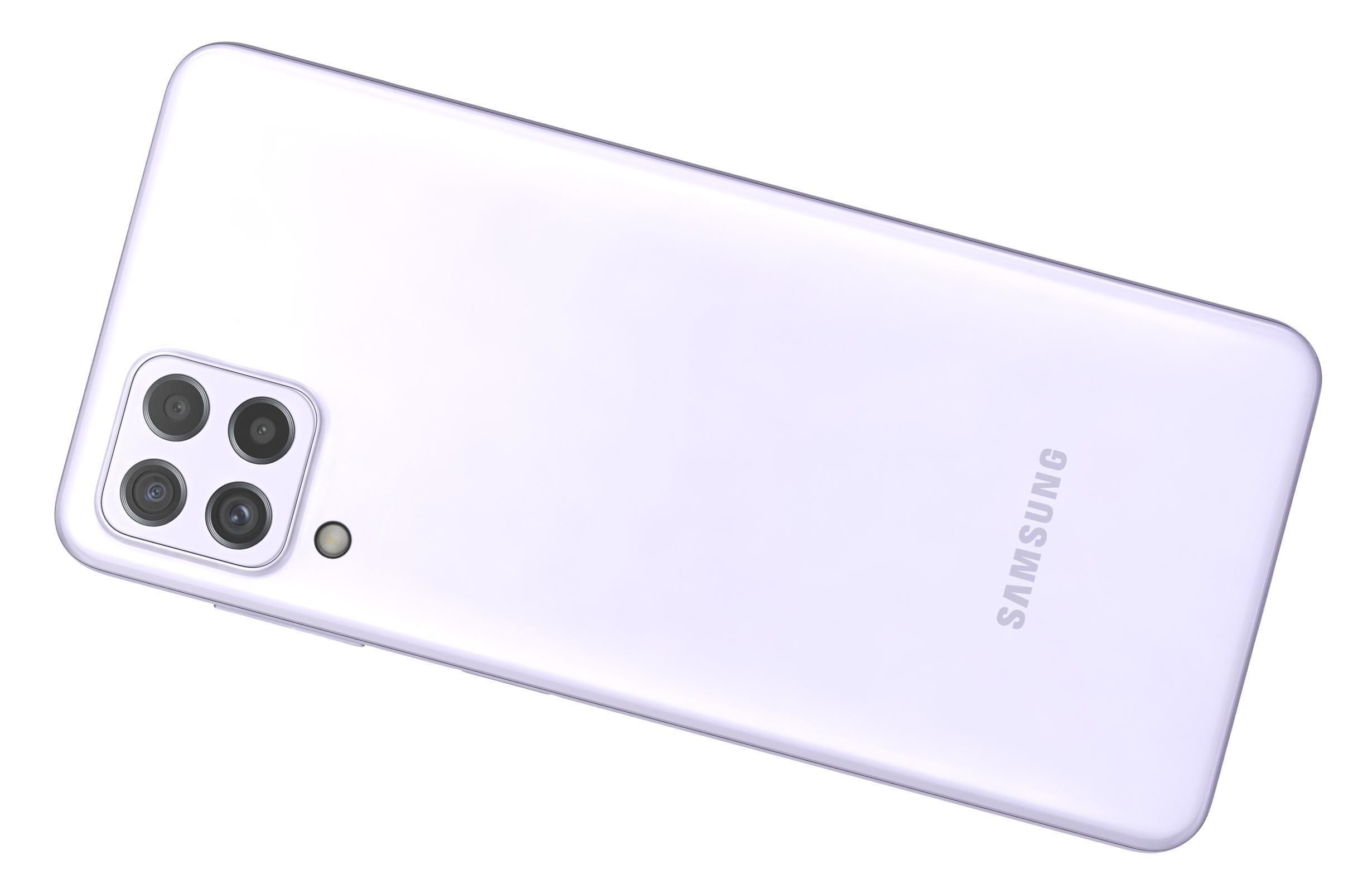Samsung Galaxy A22 Violet 3D model_12