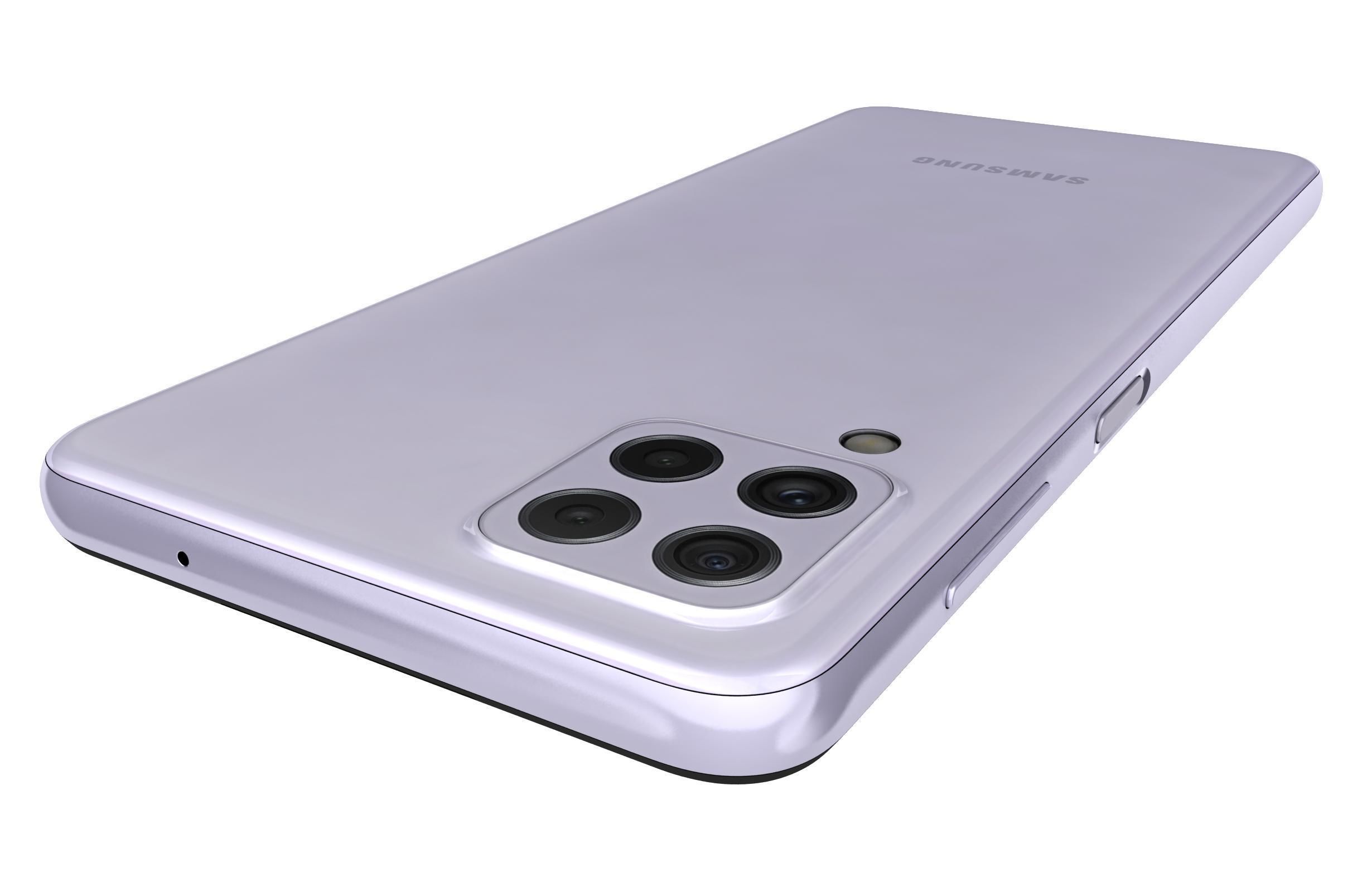 Samsung Galaxy A22 Violet 3D model_10