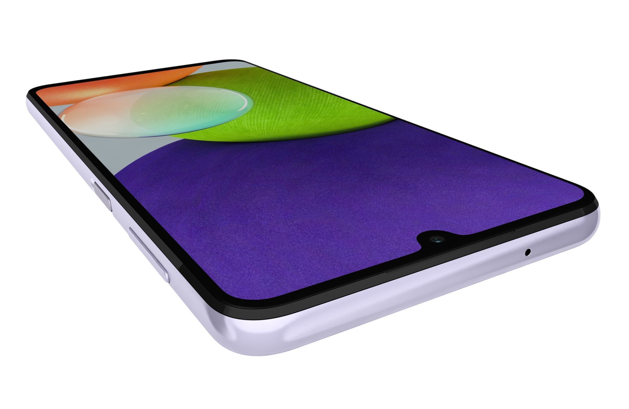 Samsung Galaxy A22 Violet 3D model_8
