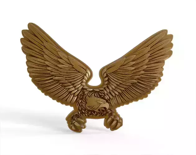 Overlay medal Eagle