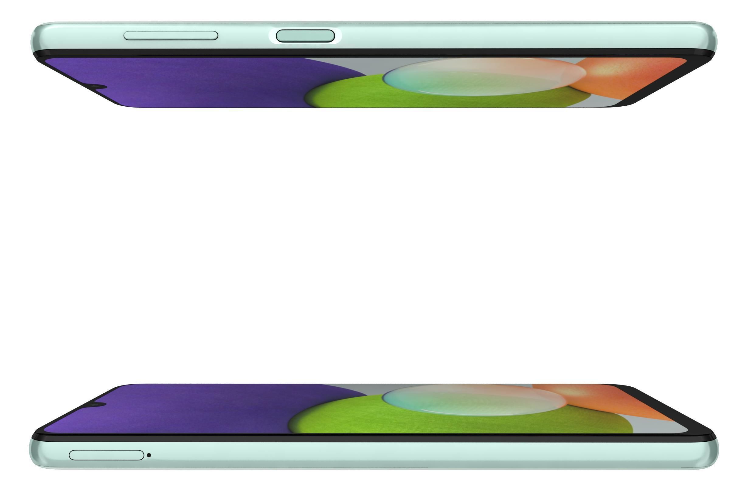 Samsung Galaxy A22 Mint 3D model_11