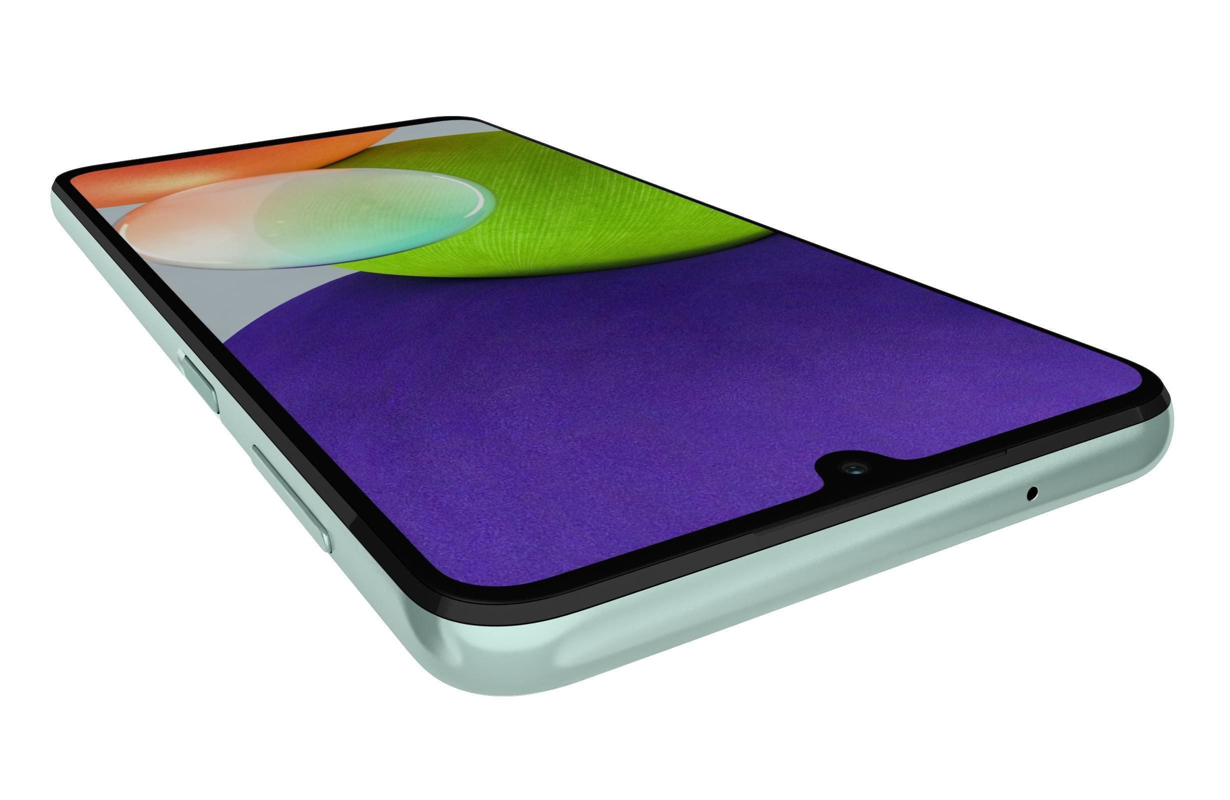 Samsung Galaxy A22 Mint 3D model_13
